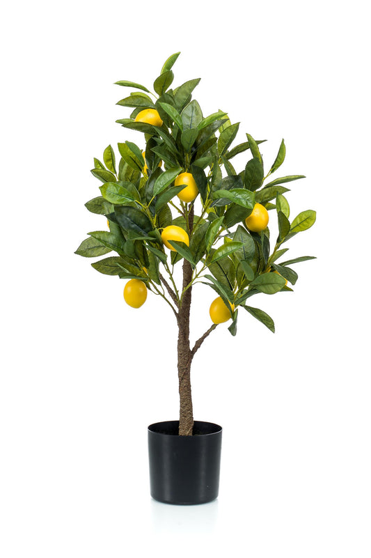 Kunstplant - Citrus Limonia - Citroenboom - 75 cm - Forest Plants