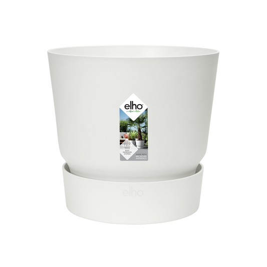 Pot elho Greenville Round white - D14 x H13