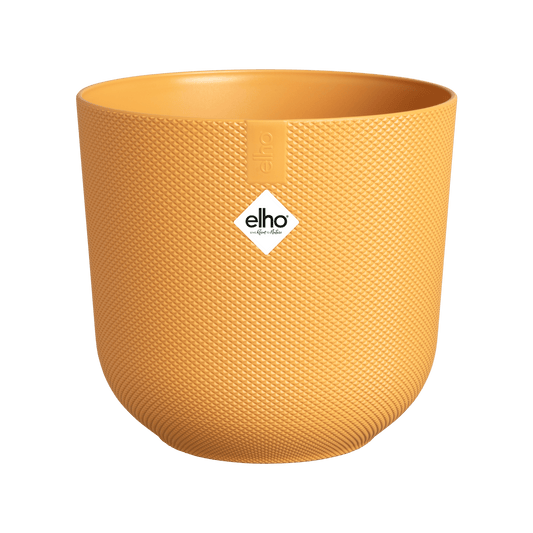 Pot elho Jazz Round amber yellow - D14 x H13 - Forestbloom