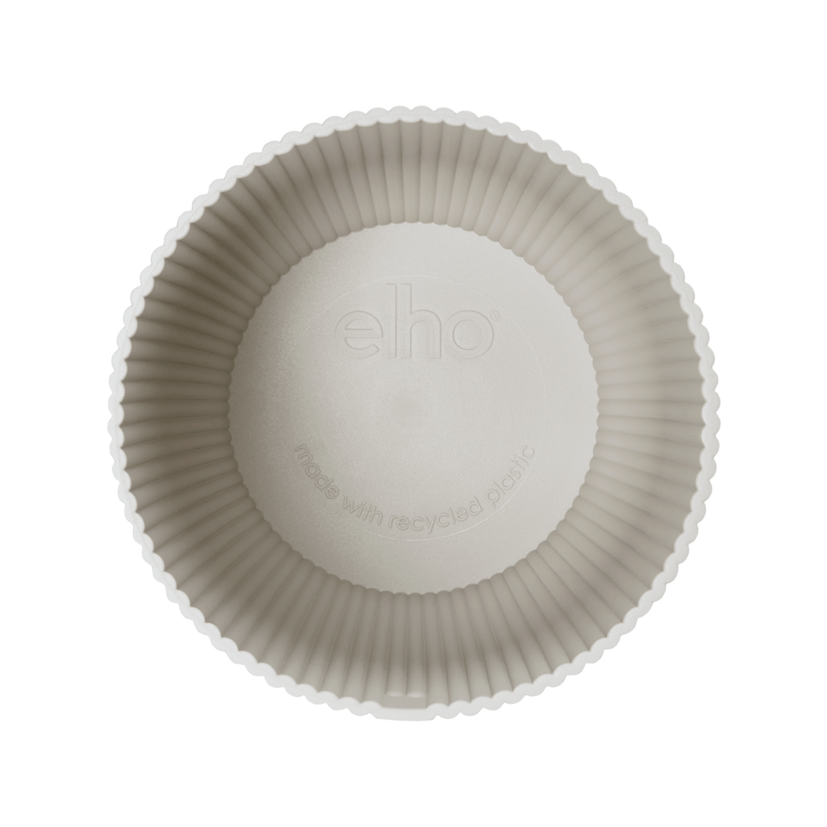 Pot elho Vibes Fold Round wit - D18 x H17 - Forestbloom