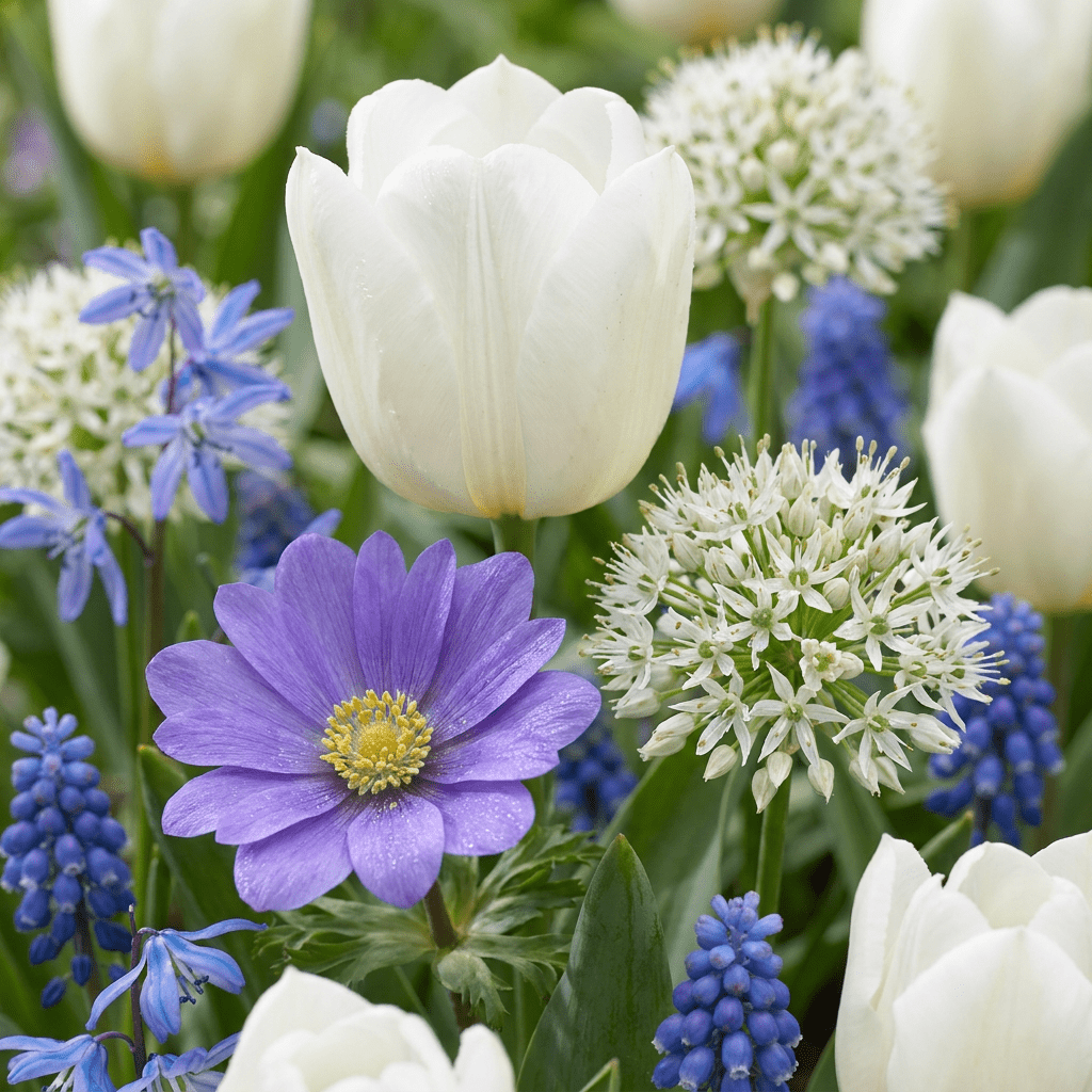 1000x Bulb Garden Blue - Blauwe bollentuinmix - Diversen - Zomerbloeier - Bolmaat 10/12 - Forestbloom