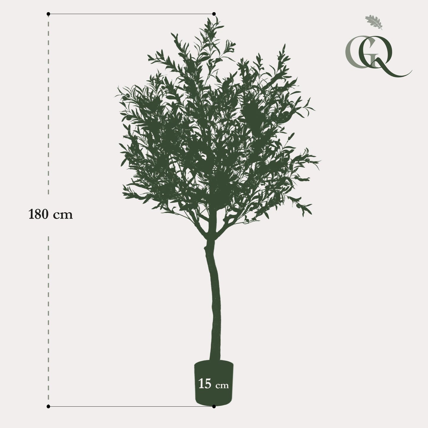 Artificial Olive Tree - Olea europaea - 180 cm