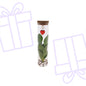 Mix In Tube Glass + Jewel (heart)