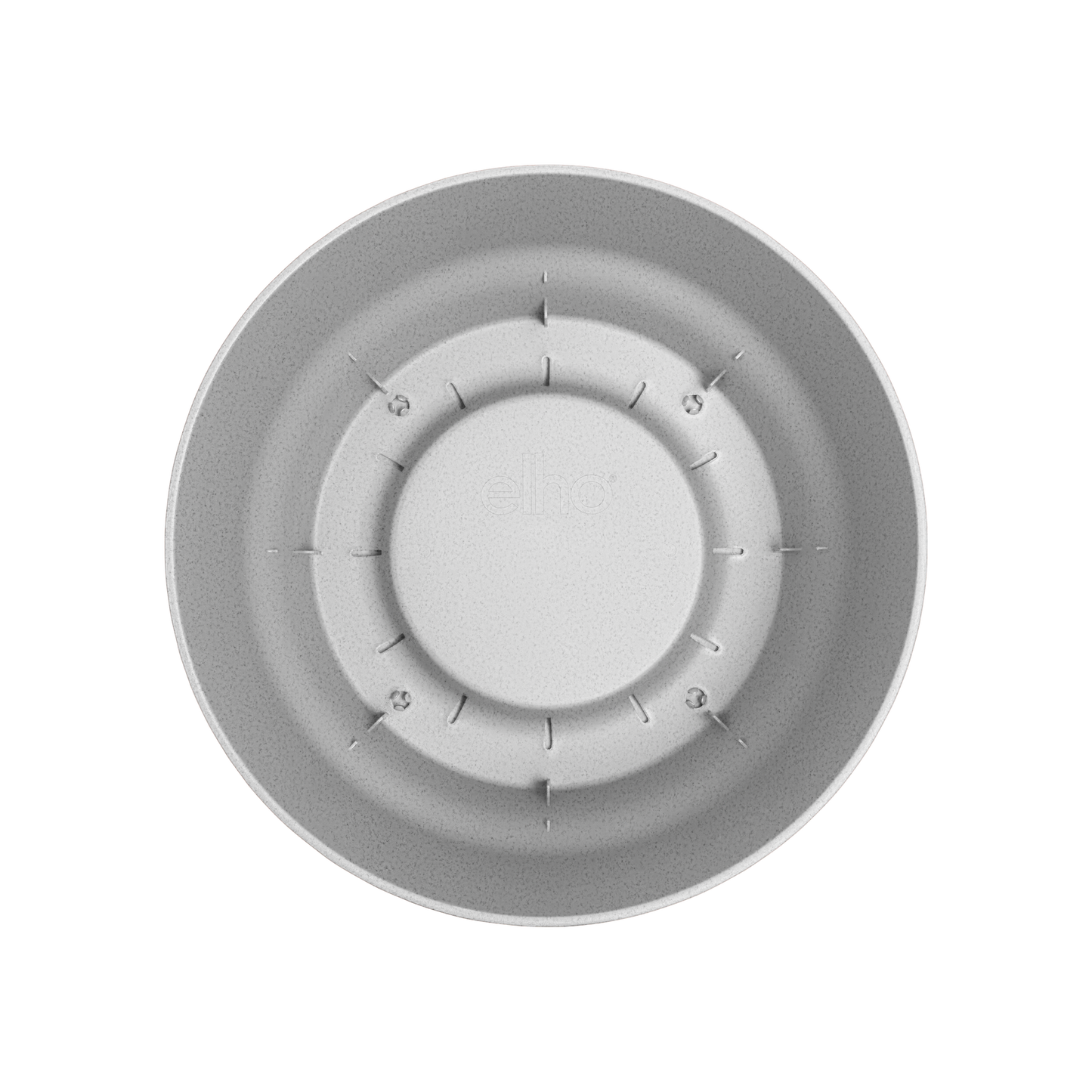 Elho Greenville Round pot, grey - D14 x H13