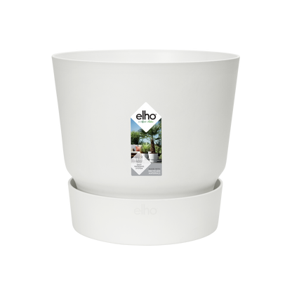 Pot elho Greenville Round white - D24 x H23