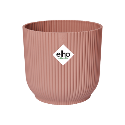 Pot elho Vibes Fold Round roze - including wheels - D35 x H33 - Forest Plants