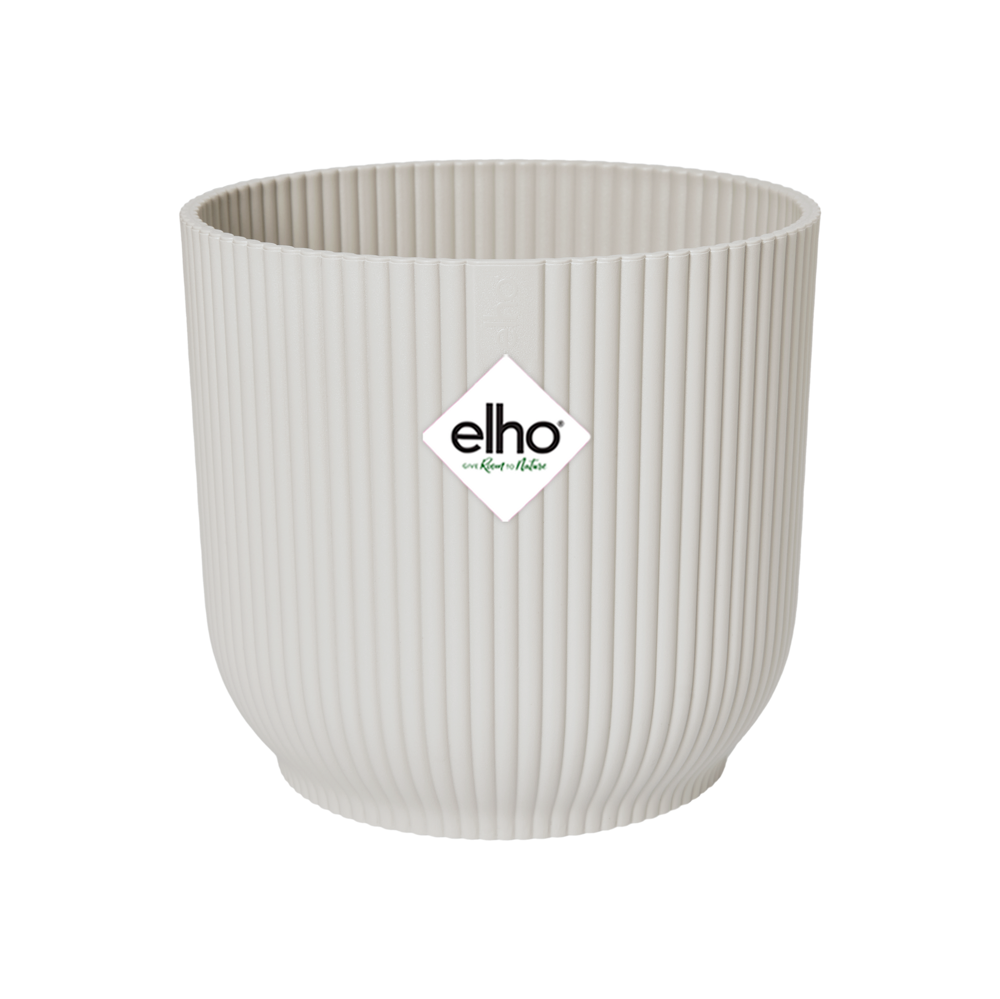 Pot elho Vibes Fold Round wit - D18 x H17 - Forest Plants