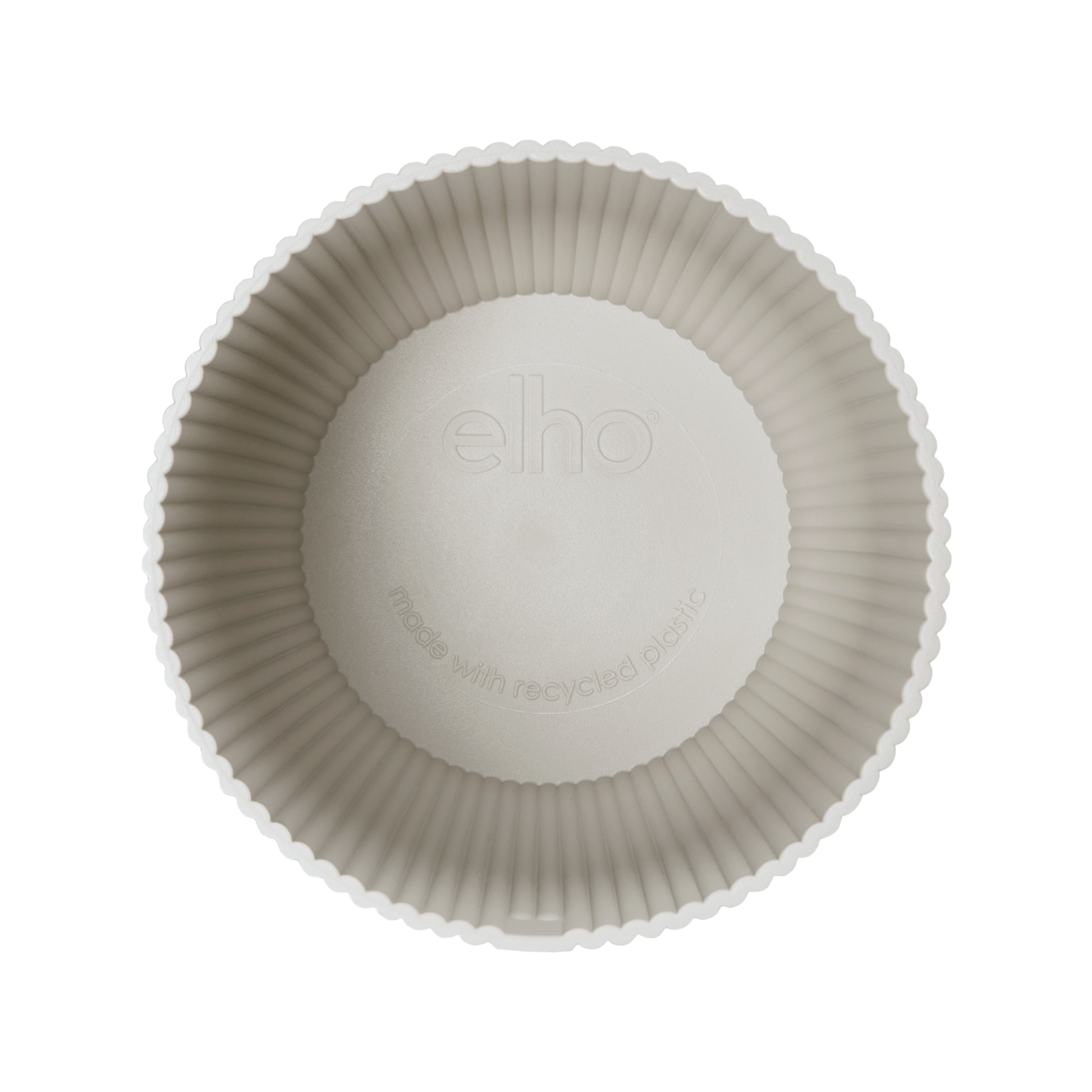 Pot elho Vibes Fold Round wit - D18 x H17 - Forest Plants