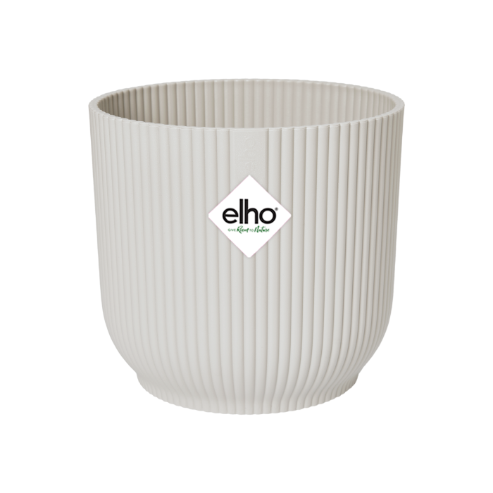 Pot elho Vibes Fold Round wit - D25 x H23 - Forest Plants