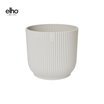 Pot elho Vibes Fold Round wit - D30 x H27 - Forest Plants