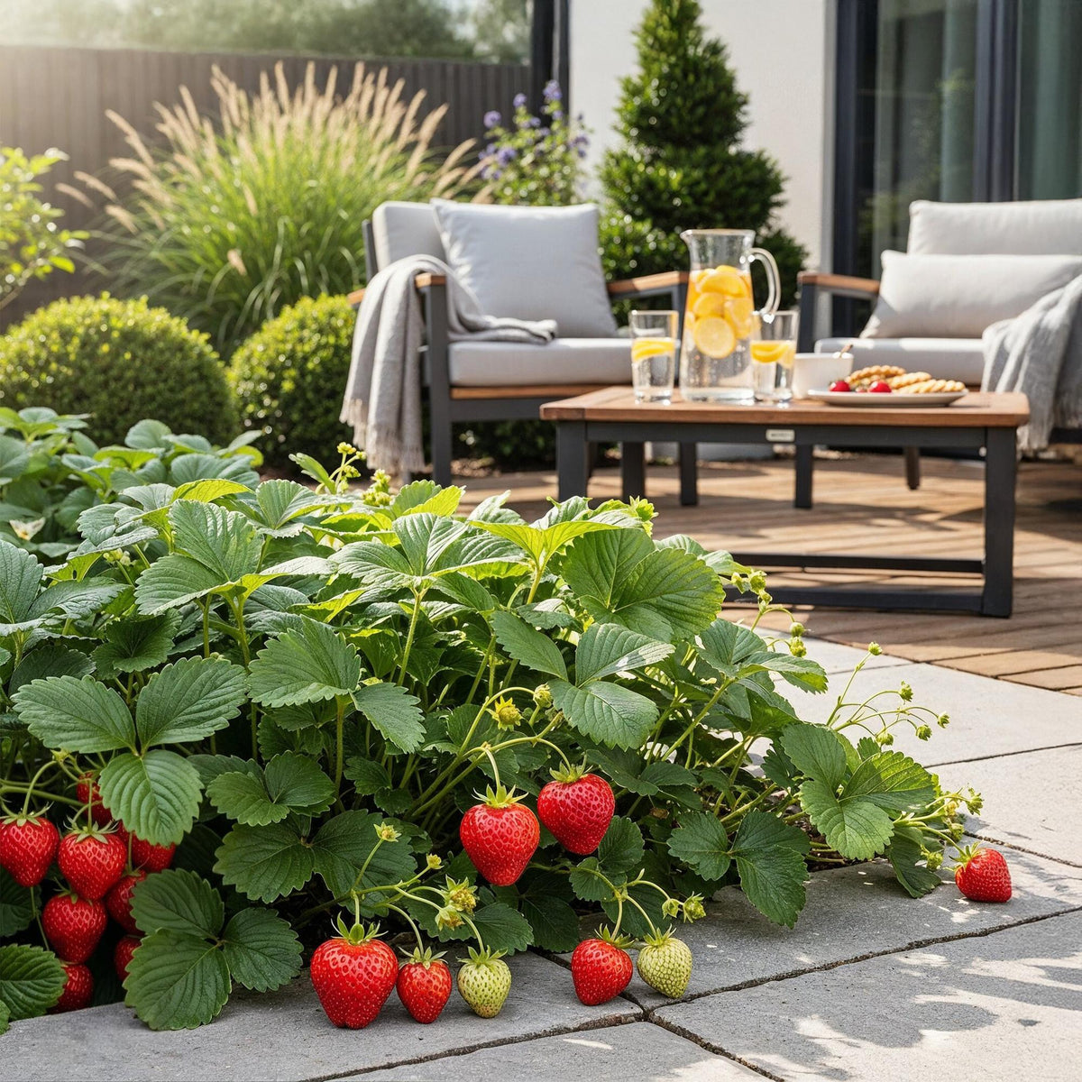 Aardbei - Fragaria Elsanta - Winterhard - 6 Planten - Forestbloom