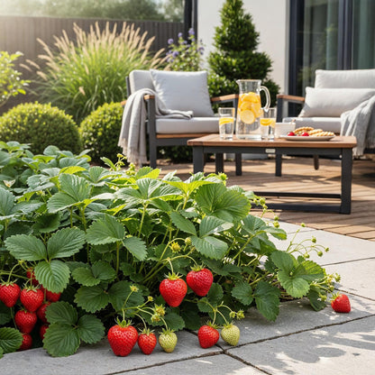 Aardbei - Fragaria Elsanta - Winterhard - 6 Planten - Forestbloom