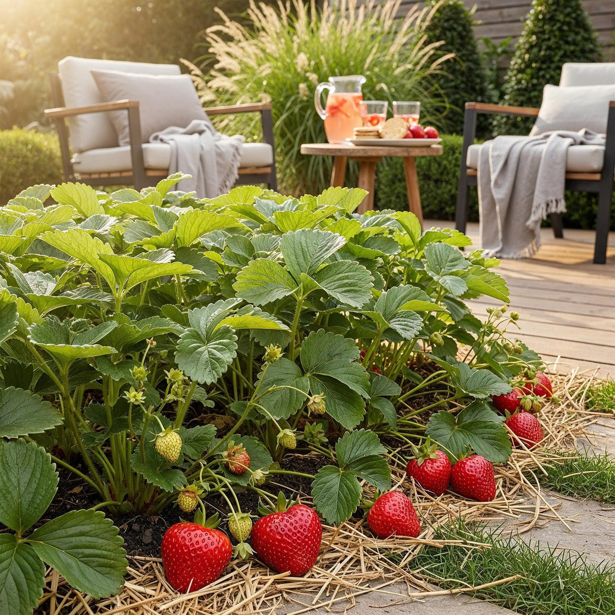 Aardbei - Fragaria Elvira - Winterhard - 3 Planten - Forestbloom