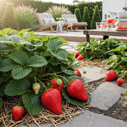 Aardbei - Fragaria Maxim - Winterhard - 3 Planten - Forestbloom