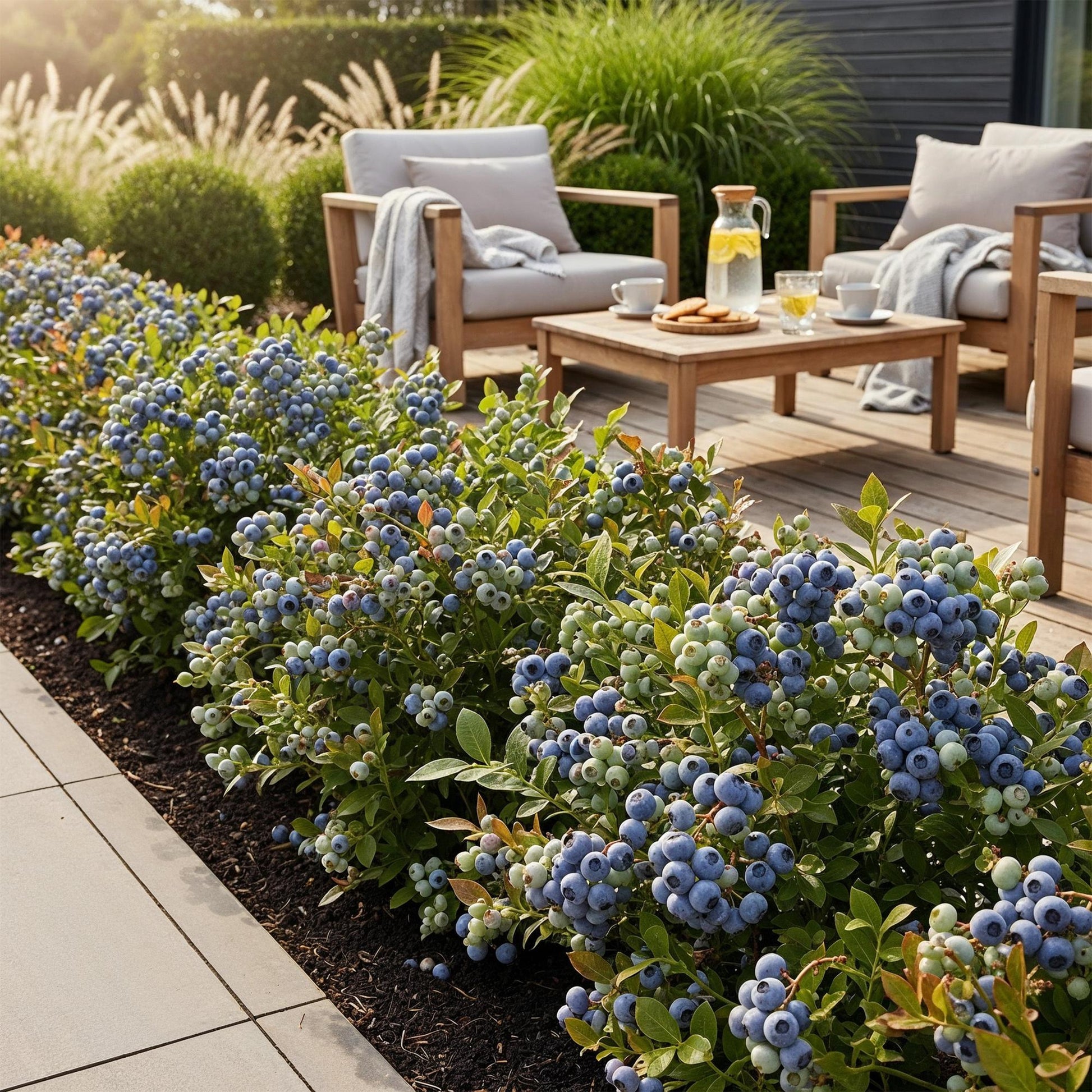 Blauwe Bes - Vaccinium corymbossum Bluecrop - Winterhard - 6 Planten - Forestbloom