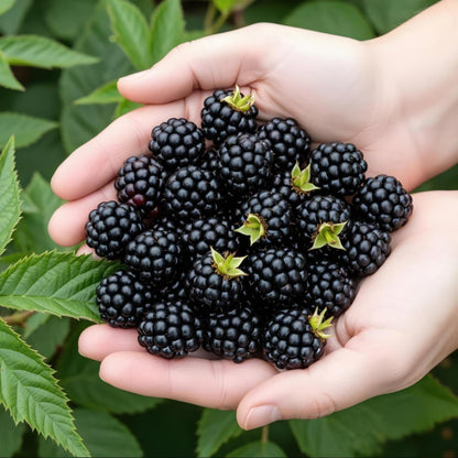 Groenblijvende Braam - Rubus Thornless Evergreen - Winterhard - 6 Planten - Forestbloom