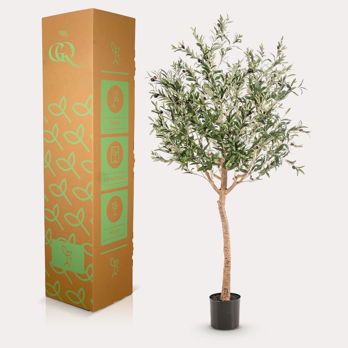 Kunst Olijfboom - Olea europaea - 180 cm - Forestbloom