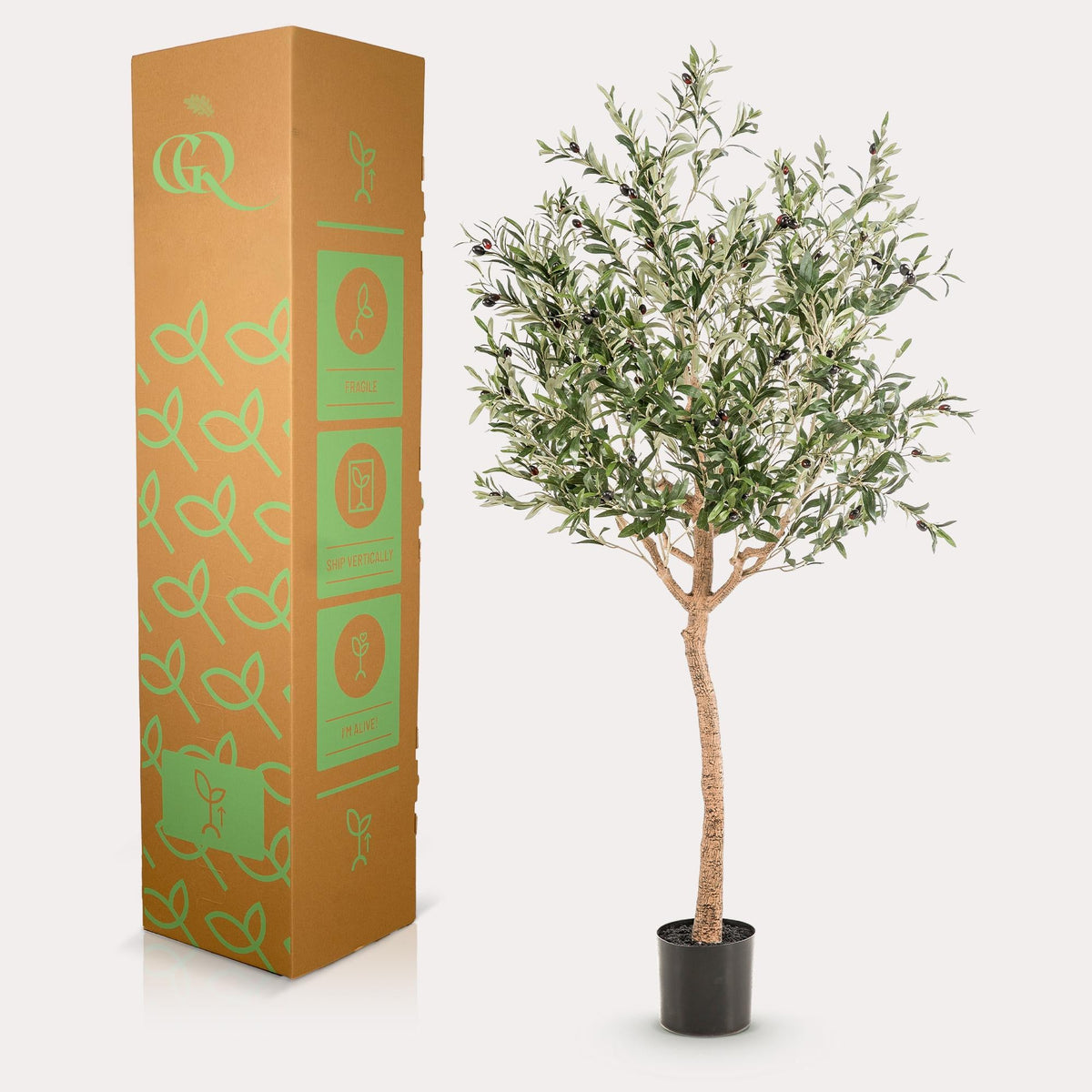 Kunst Olijfboom - Olea europaea - 180 cm - Forestbloom