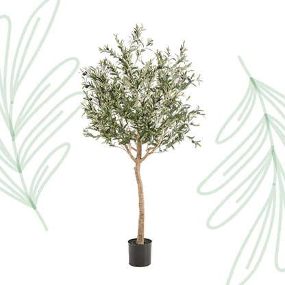 Kunst Olijfboom - Olea europaea - 180 cm - Forestbloom