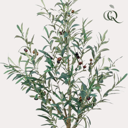 Kunst Olijfboom - Olea europaea - Olijfboom - 115 cm - Forestbloom