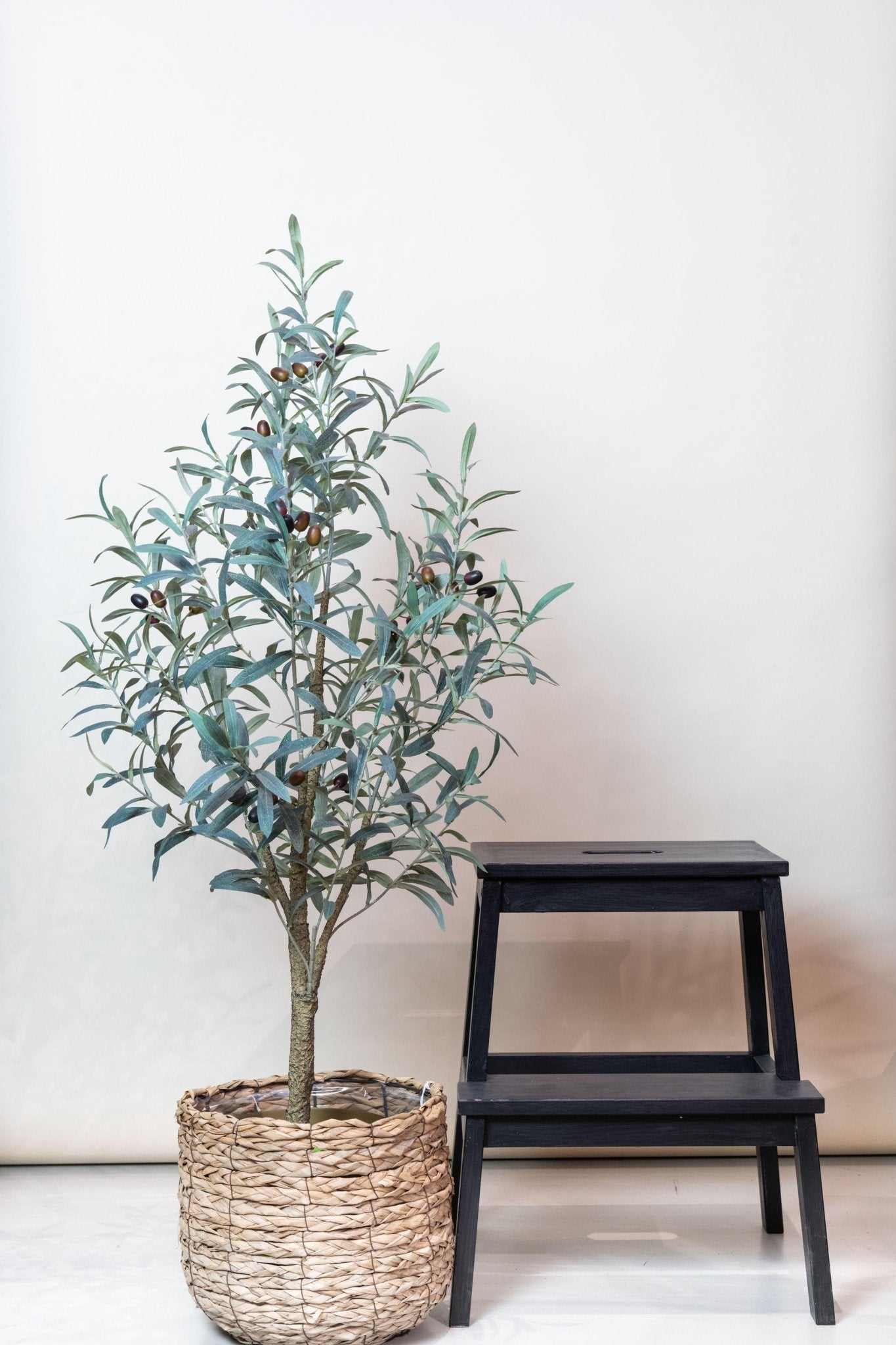 Kunst Olijfboom - Olea europaea - Olijfboom - 115 cm - Forestbloom