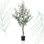 Kunst Olijfboom - Olea europaea - Olijfboom - 115 cm - Forestbloom