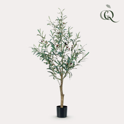 Kunst Olijfboom - Olea europaea - Olijfboom - 115 cm - Forestbloom