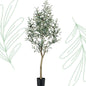 Kunst Olijfboom - Olea europaea - Olijfboom - 140 cm - Forestbloom