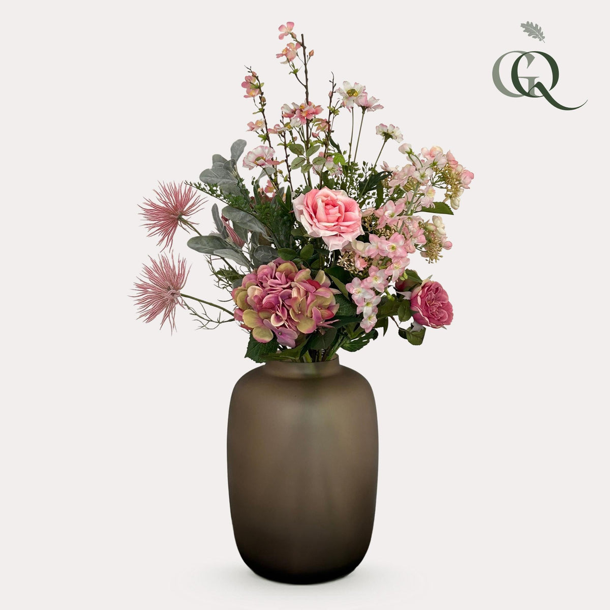 Kunstbloemen - Boeket L - Pretty Pink - 89 cm - Forestbloom
