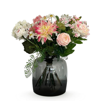 Kunstbloemen - Boeket M - Pastel Lover - 40 cm - Forestbloom