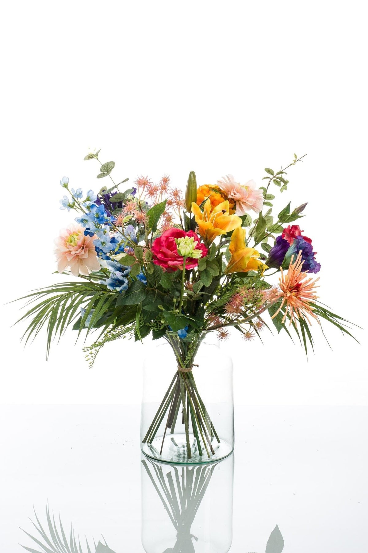 Kunstbloemen - Boeket M - Pretty Powerful - 67 cm - Forestbloom