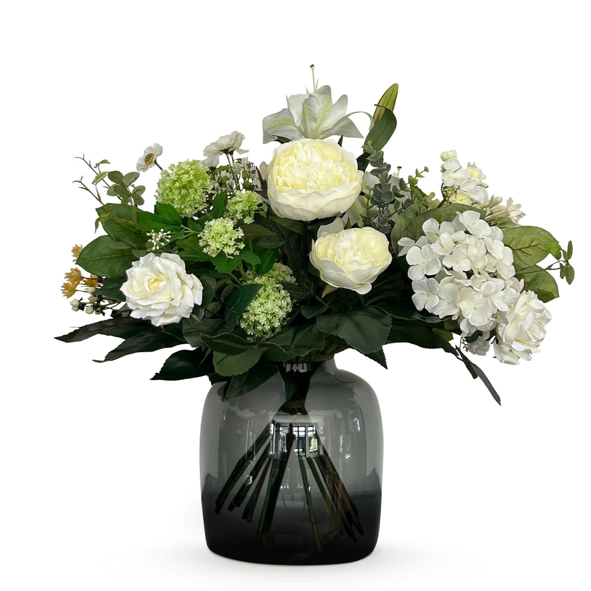 Kunstbloemen - Boeket - White Dream - 60 cm - Forestbloom