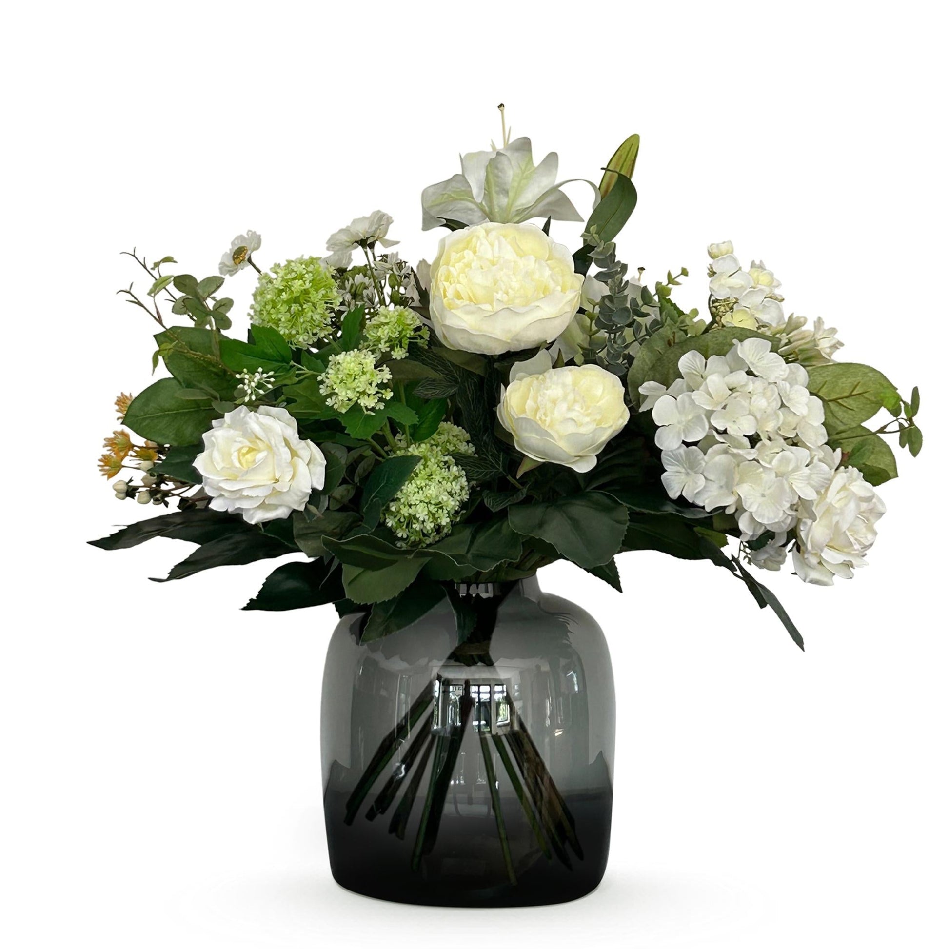 Kunstbloemen - Boeket - White Dream - 60 cm - Forestbloom