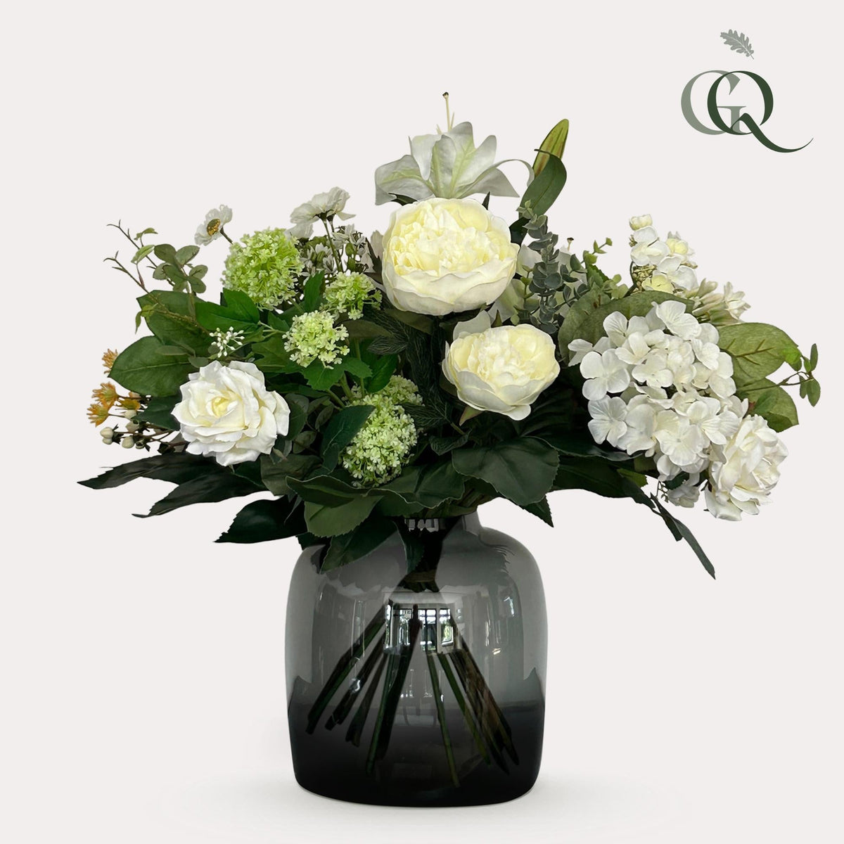 Kunstbloemen - Boeket - White Dream - 60 cm - Forestbloom