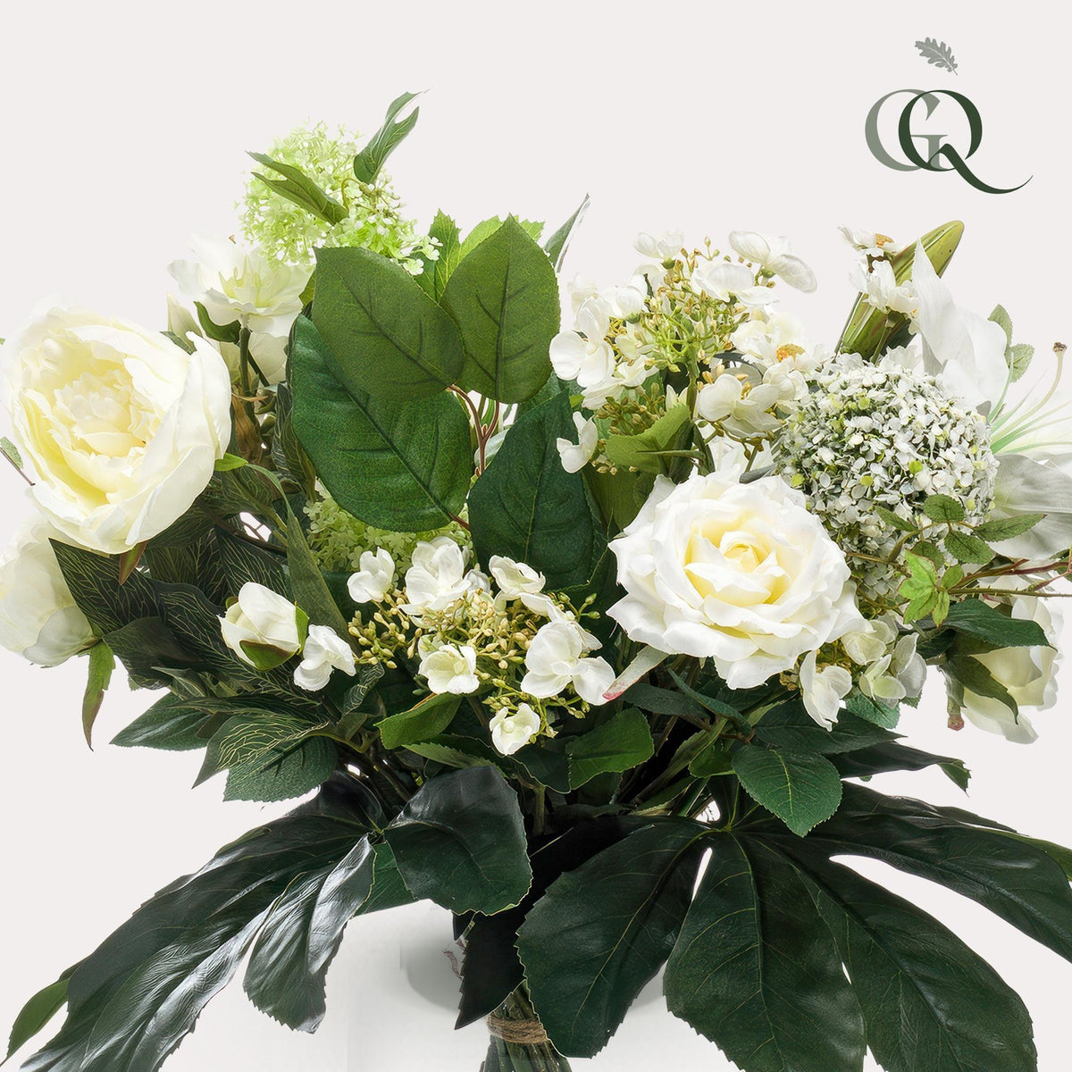 Kunstbloemen - Boeket - White Dream - 60 cm - Forestbloom