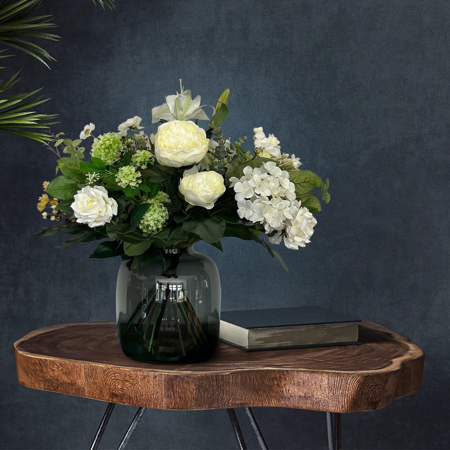 Kunstbloemen - Boeket - White Dream - 60 cm - Forestbloom