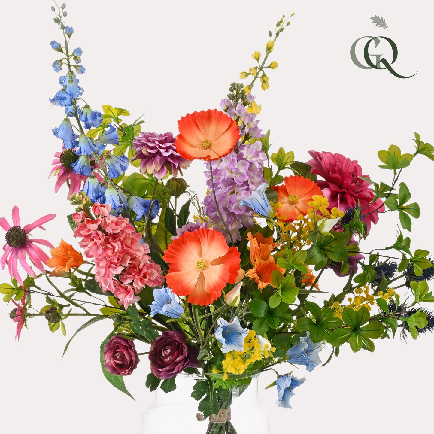 Kunstbloemen - Boeket XL - Electric Love - 90cm - Forestbloom