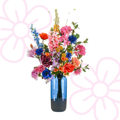 Kunstbloemen - Boeket XL - Luxury Glam - 90cm - Forestbloom