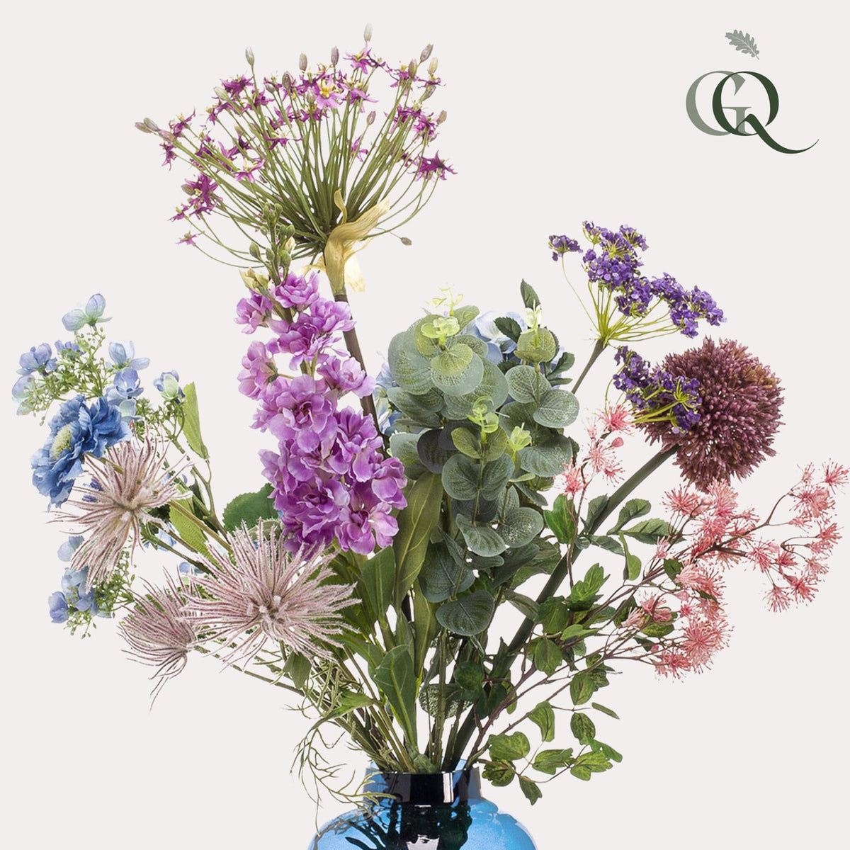 Kunstbloemen - Boeket XL - Power of Pastels - 90cm - Forestbloom