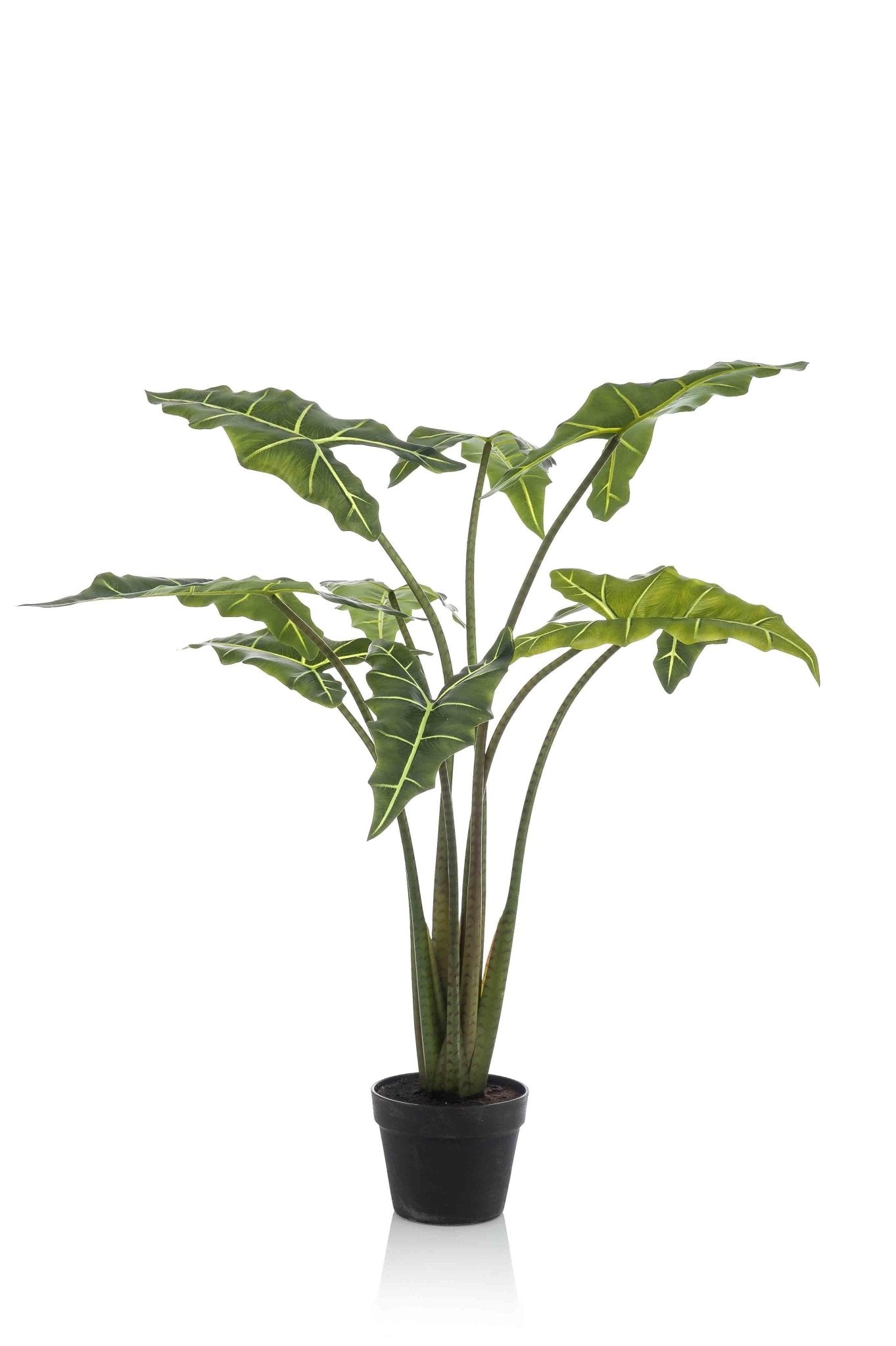 Kunstplant - Alocasia Frydek - Olifantsoor - 120 cm - Forestbloom