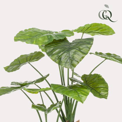 Kunstplant - Alocasia - Olifantsoor - 110 cm - Forestbloom