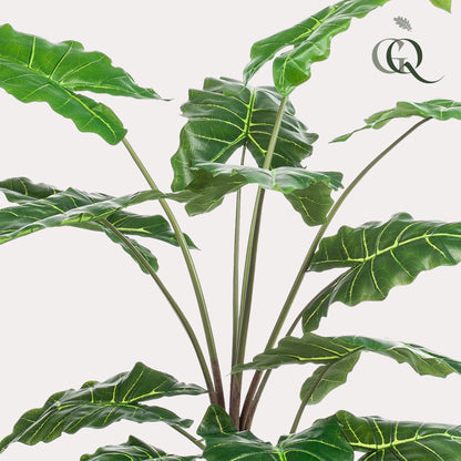 Kunstplant - Alocasia - Olifantsoor - 150 cm - Forestbloom