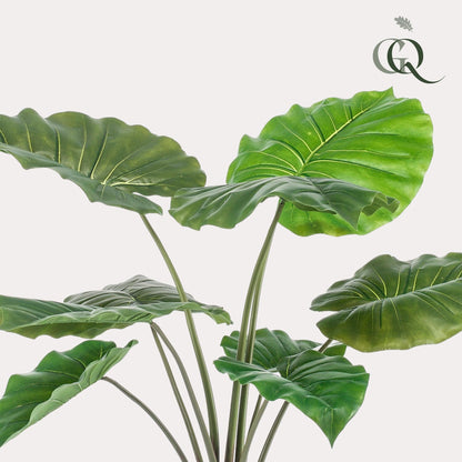 Kunstplant - Alocasia - Olifantsoor - 70 cm - Forestbloom