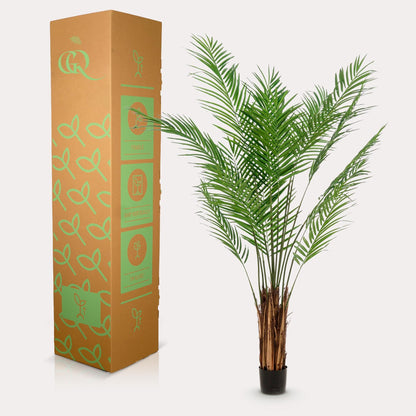 Kunstplant - Areca Lutescens - Goudpalm - 180 cm - Forestbloom