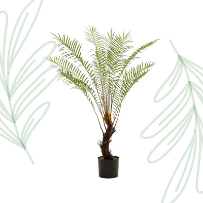 Kunstplant - Boomvaren - 125 cm - Forestbloom