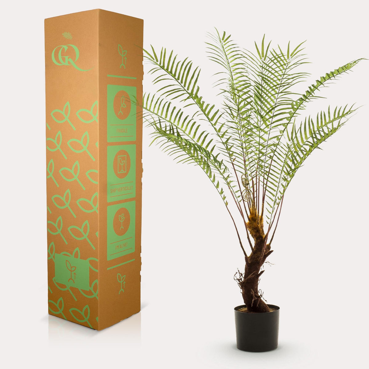 Kunstplant - Boomvaren - 125 cm - Forestbloom