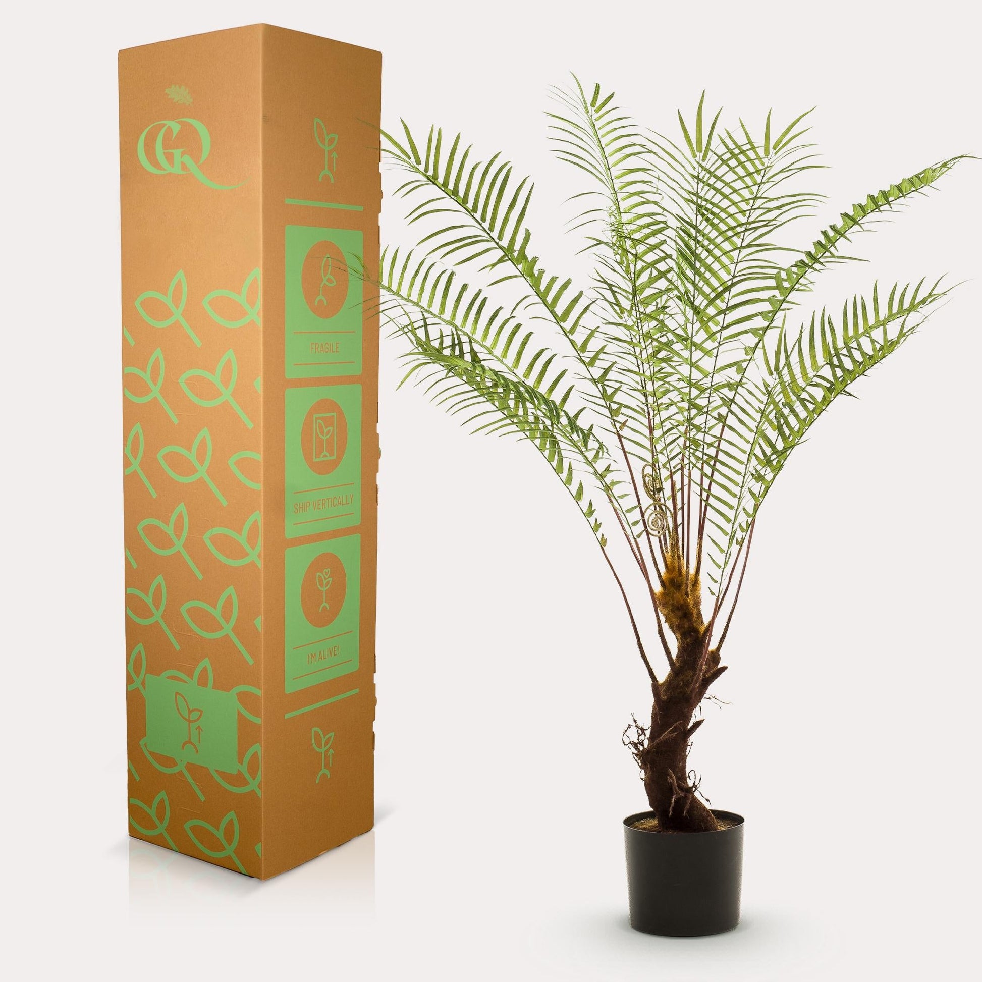 Kunstplant - Boomvaren - 125 cm - Forestbloom