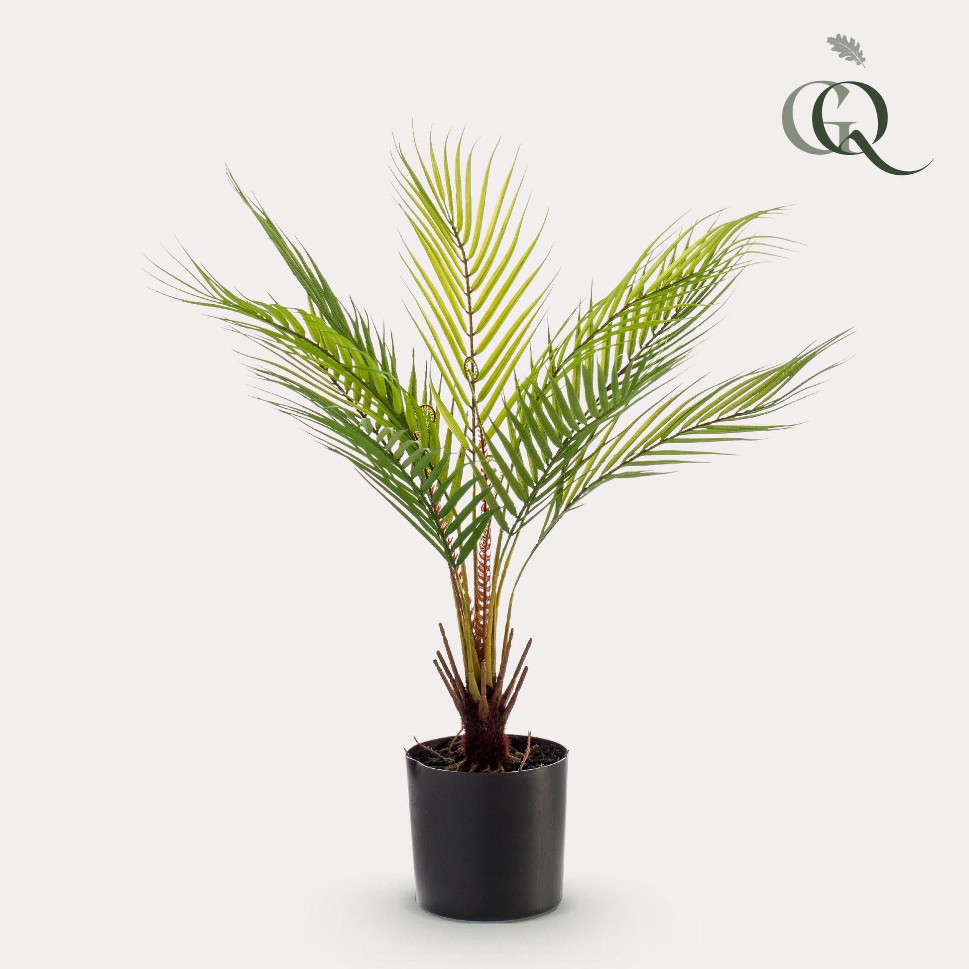 Kunstplant - Chamaedorea - Bergpalm - 50 cm - Forestbloom