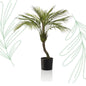 Kunstplant - Chamaedorea - Bergpalm - 85 cm - Forestbloom