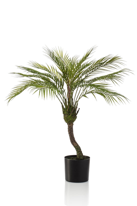 Kunstplant - Chamaedorea - Bergpalm - 85 cm - Forestbloom